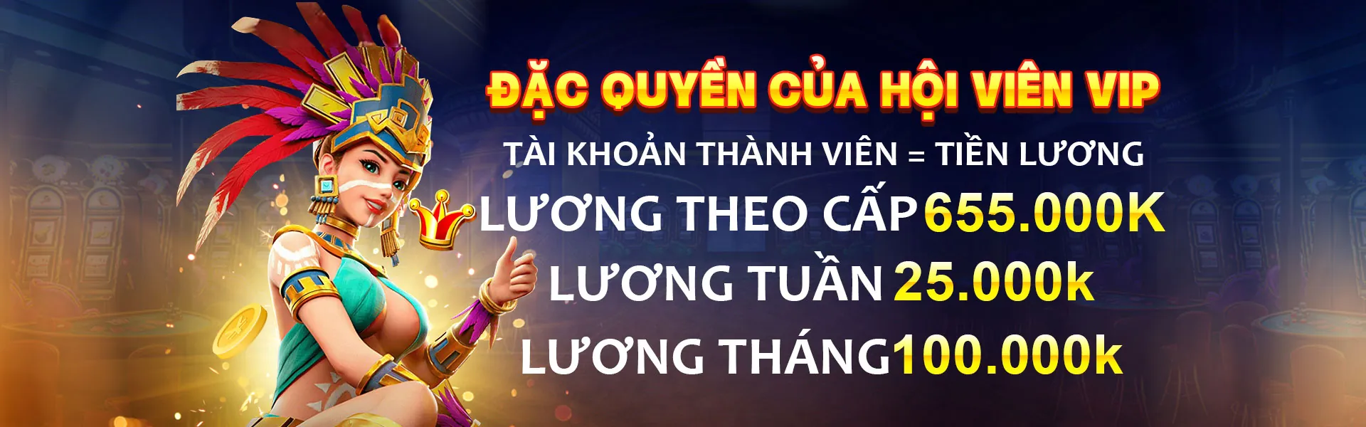 Máy đánh bạc rực rỡ với biểu tượng jackpot lớn tại vin77722 khuyến mãi