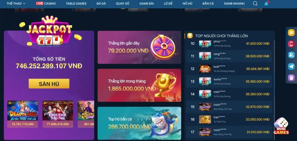 Chương trình VIP với các phần thưởng độc quyền